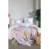 Clasy Ranforce Nevresim Takımı Çift Kişilik Galya V1 Yeşil