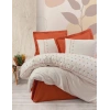 Cotton Box Brode Ranforce Çift Kişilik Nevresim Takımı Joli Kiremit