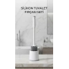 Deterjan Hazneli Ergonomik Silikon Tuvalet Fırçası