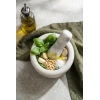 Doğal Mermer Görünümlü Havan ve Tokmak Seti (7x8 cm)