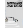 Dönebilen Musluk Başlığı Akrobat Mutfak Banyo Musluk Ucu Başlığı Oynar Başlıklı