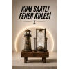 Eyfel Kulesi ve Deniz Feneri Dekoratif Masa Biblosu Hediyelik