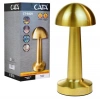GOLD Mantar Lamba CT-8429 Lizbon 3 Renk Şarjlı Masa Lambası (5468)