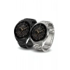 GT3 Max Elegant Smart Watch GT3 Max Elegant Erkek Akıllı Saat Deri-Metal-Silikon 3 Kordonlu