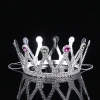 Gümüş Renk Çocuk Ve Yetişkin Uyumlu Kraliçe Tacı Prenses Tacı 8x25 Cm