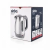 İNOKS ÇELİK KETTLE SU ISITICISI KABLOSUZ KULLANIM 1.8LT 360° DÖNEBİLME OTOMATİK KAPANMA SK-8031 (5468)
