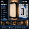 IP66 50.000 SAAT LED ÖMRÜ 22W BERRAK LED APLİK DUVAR LAMBASI ARS-348954 (5468)