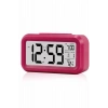 Işıklı Dereceli Masa Ofis Saati Alarmlı Termometre Takvim Çalar Saat