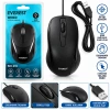 KABLOLU USB - IŞIKLI SİYAH OPTİCAL MOUSE 1200 DPI SM-216 (5468)