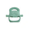 Koyu Yeşil Bebek Silikon Diş Kaşıyıcı