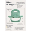 Koyu Yeşil Bebek Silikon Diş Kaşıyıcı