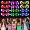 Led Işıklı Karışık 6 Model Yanar Söner Parti Gözlüğü 12 Adet