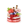 LZ-8644 LOZ ÇİLEKLİ PASTA 160 PARÇA BLOCK OYUNCAK-MİNİ POŞET