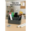 Masaüstü Kalem & Düzenleyici Kalemlik Füme