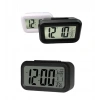 Masaüstü Saat Takvim Termometre Beyaz Siyah (5468)