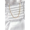 Mey İthalat® 14K Gold Renk Kaplama Zincir Model CM Kadın Kolye