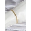 Mey İthalat® 14K Gold Renk Kaplama Zincir Model Kadın CM Bileklik