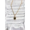 Mey İthalat® 316L Çelik Zincir Gold Renk Vintage Model Kadın Kolye