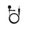 Mey İthalat® 3.5mm Jak 1.5 Metre Double Mikrofon - Siyah