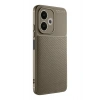 Mey İthalat®   A5 Pro 4G Kılıf Auto Focus Karbon Kapak - Kahverengi