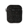 Mey İthalat® Airpods 2 (2.nesil) Spell Simli Kılıf - Siyah