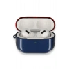 Mey İthalat® Airpods 3 (3.nesil) 3in1 Kılıf - Lacivert-Kırmızı