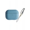 Mey İthalat® Airpods 3 (3.nesil) 405 Deri Kılıf - Sierra Blue