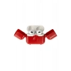 Mey İthalat® Airpods 3 (3.nesil) Basmalı Kılıf - Kırmızı