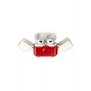 Mey İthalat® Airpods 3 (3.nesil) Basmalı Kılıf - Kırmızı-Beyaz