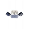 Mey İthalat® Airpods 3 (3.nesil) Basmalı Kılıf - Mavi-Lacivert