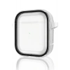 Mey İthalat®  Airpods 4 (4.nesil) Shiny Şeffaf Kılıf - Siyah