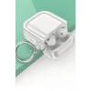 Mey İthalat®  Airpods 4 (4.nesil) Shiny Şeffaf Kılıf - Siyah