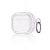 Mey İthalat® Airpods Pro 2 (2.nesil) Shiny Şeffaf Kılıf - Beyaz