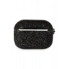 Mey İthalat® Airpods Pro 2 (2.nesil) Spell Simli Kılıf - Siyah
