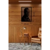 Mey İthalat® Atatürk Line Art Metal Görünümlü Ahşap Tablo - Modern Ofis ve Ev Dekoru