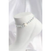 Mey İthalat® Buz Mavisi Renk Deniz Yıldızı Motifli Halhal