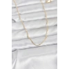 Mey İthalat® CM 14K Gold Renk Burgu Model 60 cm Kadın Kolye