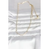 Mey İthalat® CM 14K Gold Renk İnce Ataç Zincir Model 60 cm Kadın Kolye