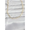 Mey İthalat® CM 14K Gold Renk Kuşgözü Zincir Model 60 cm Kadın Kolye