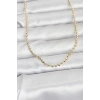 Mey İthalat® CM 14K Gold Renk Top Zincirli Model 60 cm Kadın Kolye