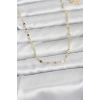 Mey İthalat® CM 14K Gold Renk Yassı Gemici Zincir Model 60 cm Kadın Kolye
