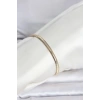 Mey İthalat® CM 14K Gold Renk Yassı Yılan Zincir Model Kadın Bileklik