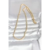 Mey İthalat® CM 14K Gold Renk Zincir Model 60 cm Kadın Kolye
