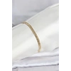 Mey İthalat® CM 14K Gold Renk Zincir Model Kadın Bileklik