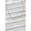 Mey İthalat® CM 14K Gold Renk Zincirli 60 cm Kadın Kolye