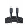 Mey İthalat® DC35 Type-C to Lightning Kablo 1MT - Siyah