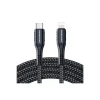 Mey İthalat® DC35 Type-C to Lightning Kablo 1MT - Siyah