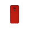 Mey İthalat®  General Mobile GM 20 Kılıf Nano içi Kadife Silikon - Kırmızı