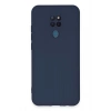 Mey İthalat®  General Mobile GM 20 Kılıf Nano içi Kadife Silikon - Lacivert