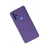 Mey İthalat®  General Mobile GM 21 Pro Kılıf Nano içi Kadife Silikon - Mor